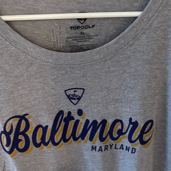 NWT Baltimore Top Golf Tee Shirt - Picture 2 of 3
